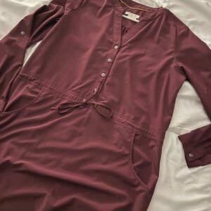 Orvis Burgundy Dress
